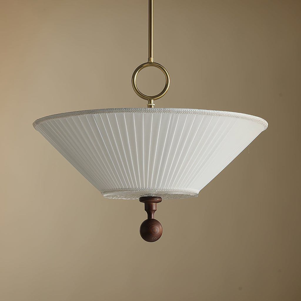 Lampă suspendată plisată Solaria