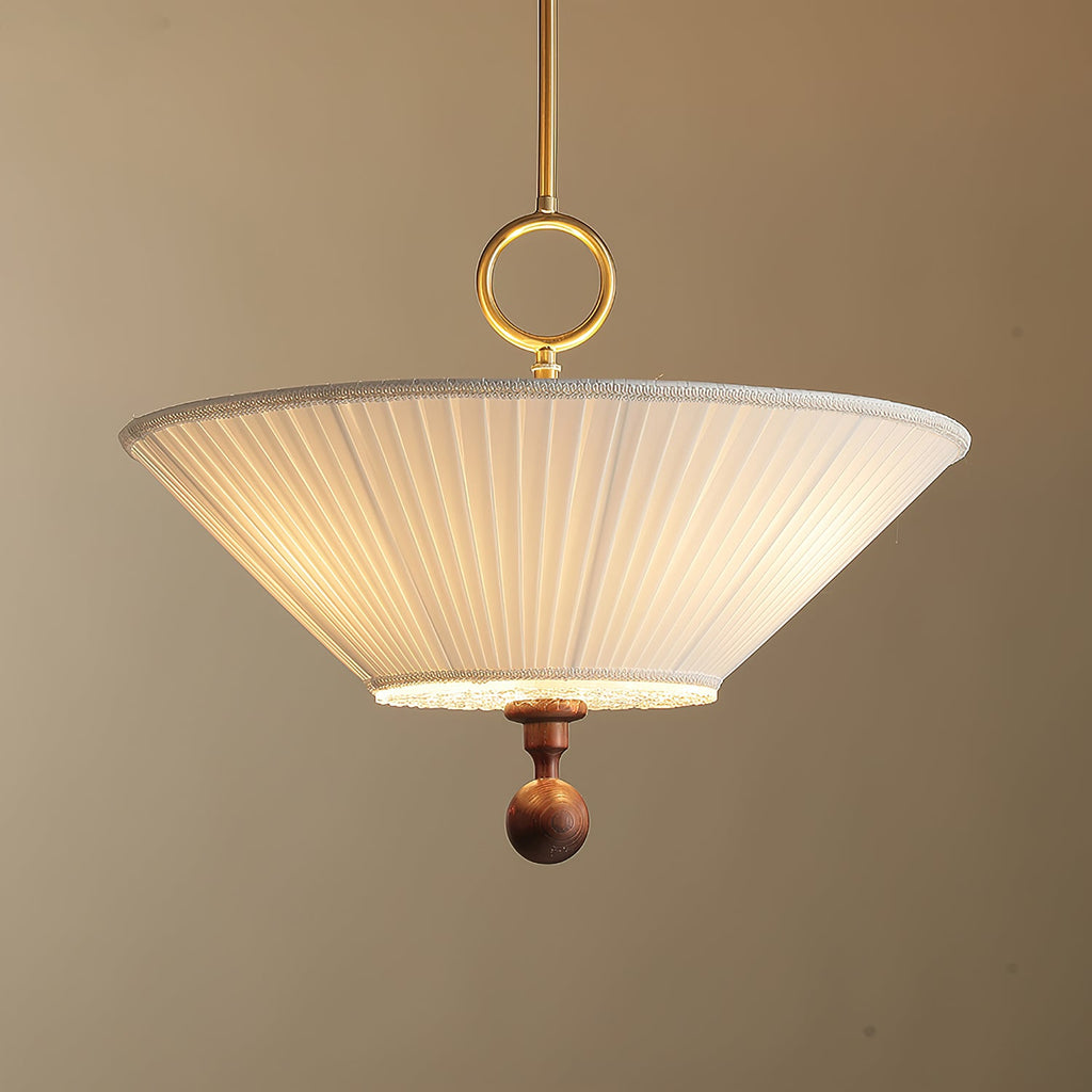 Lampă suspendată plisată Solaria