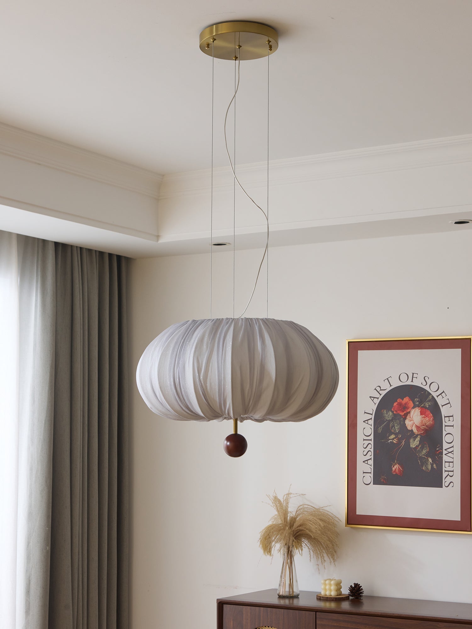 Lampă de tavan Solene cu balon
