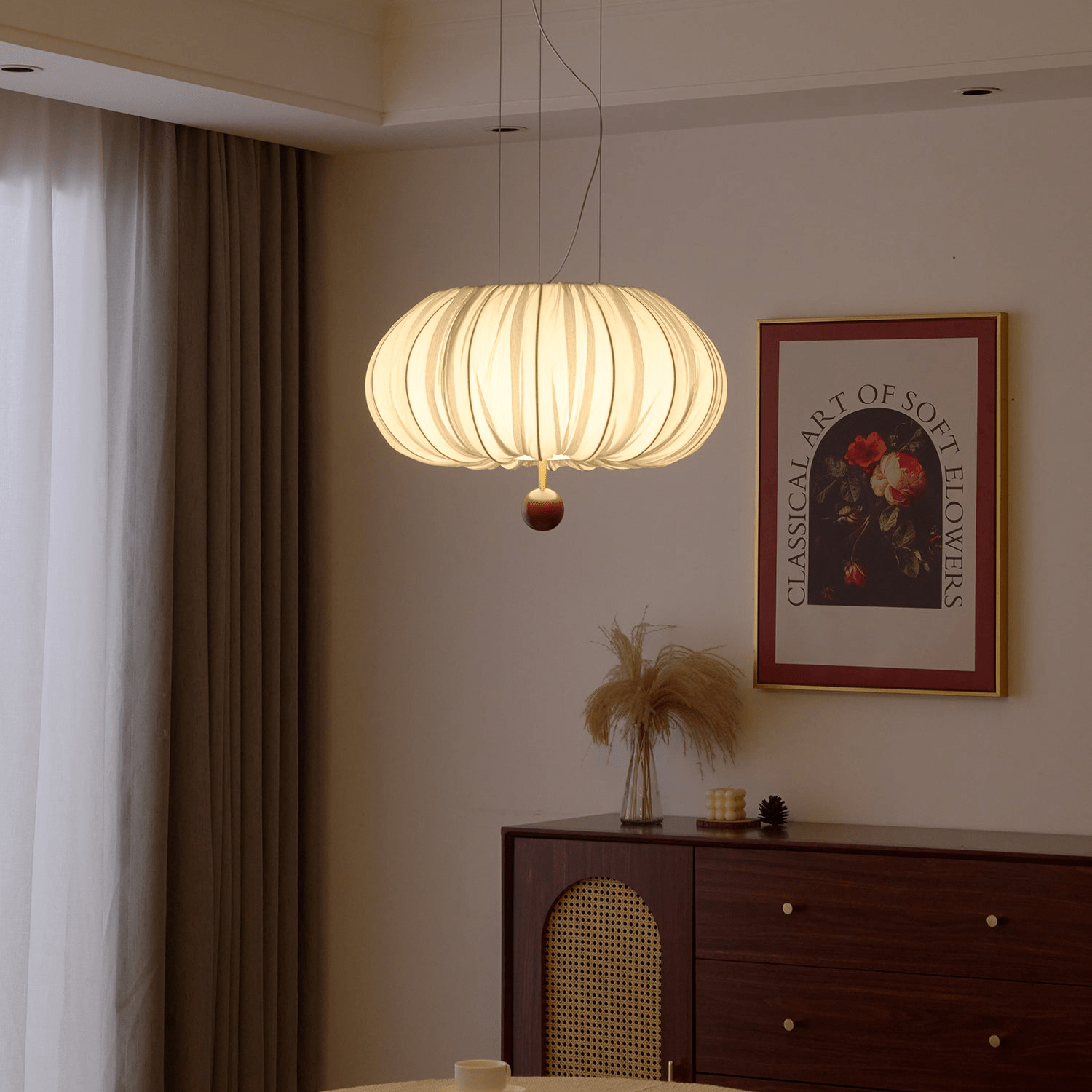 Lampă de tavan Solene cu balon