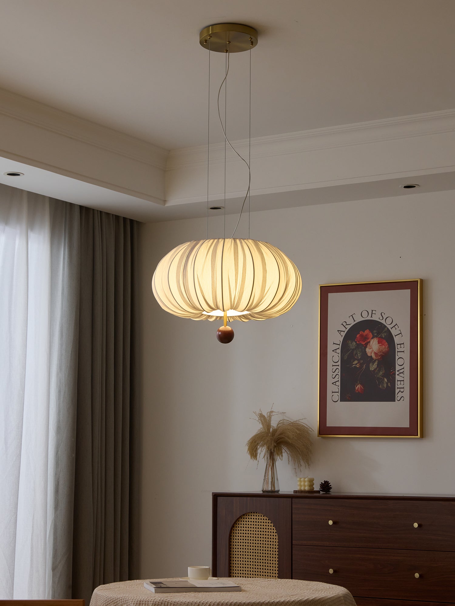 Lampă de tavan Solene cu balon