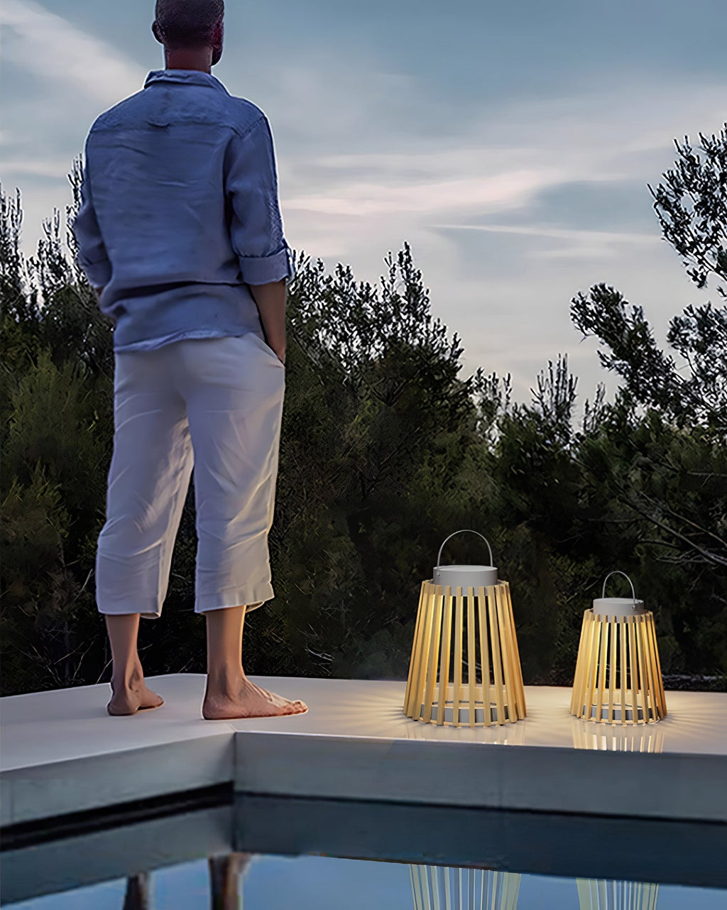 Solene Solar Outdoor Lantern Lamp