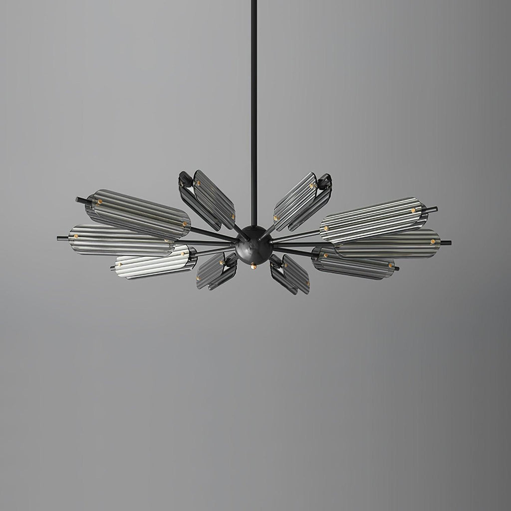 Sputnik Brass Chandelier