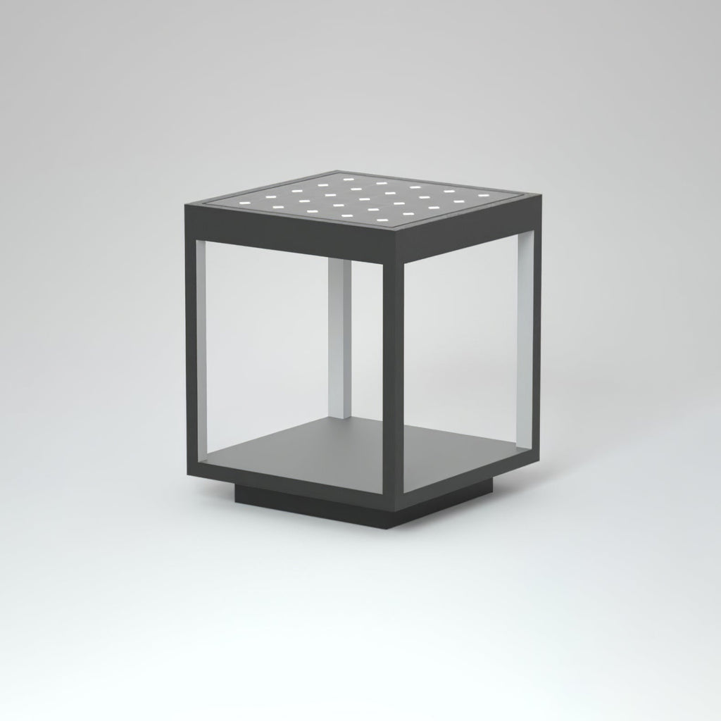 Square Frame Post Outdoor Light
