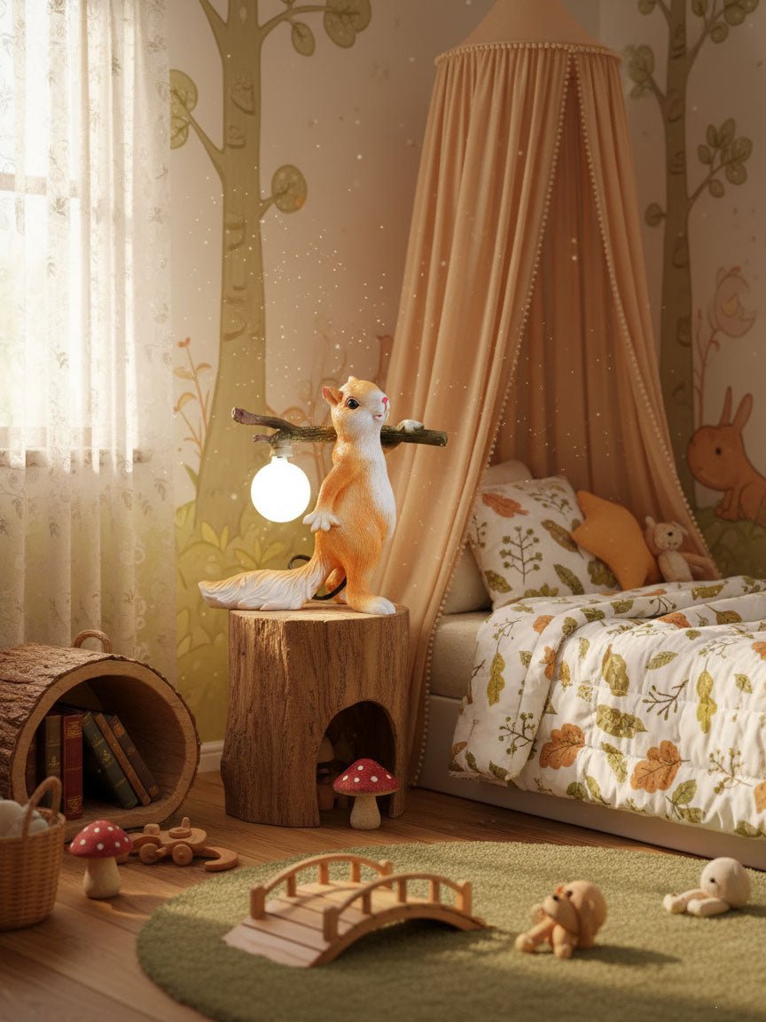 Squirrel Table Lamp