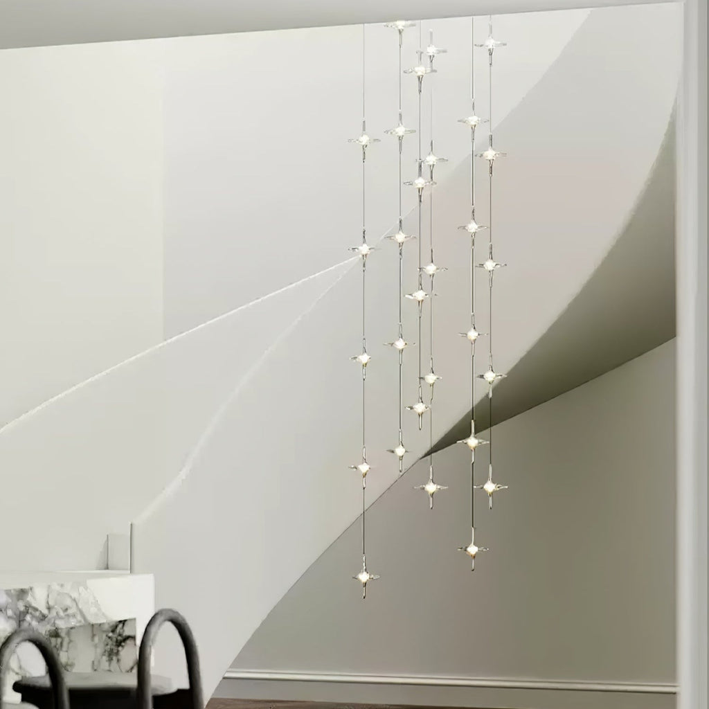 Starfall Staircase Chandelier