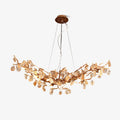 Stone Crystal Brass Chandelier - Vakkerlight