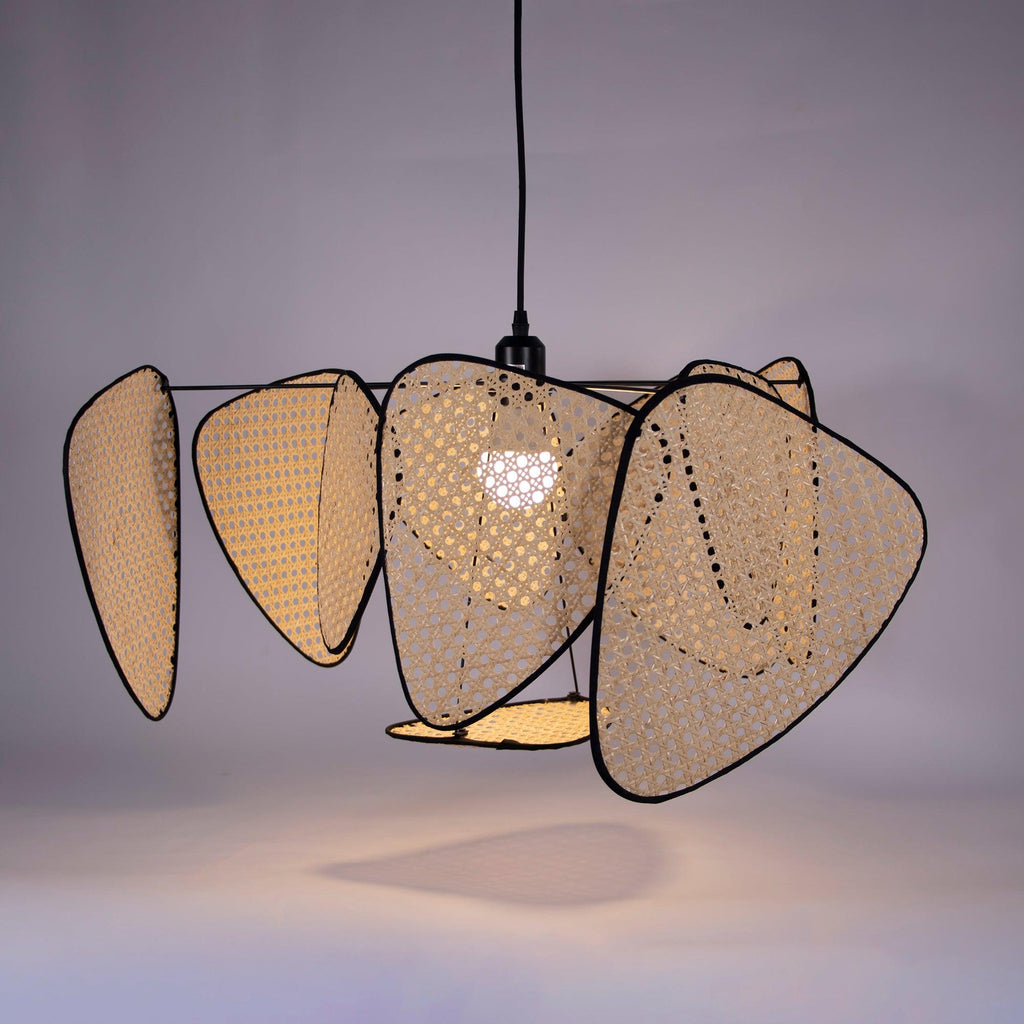 Screen Cannage Pendant Swag Light