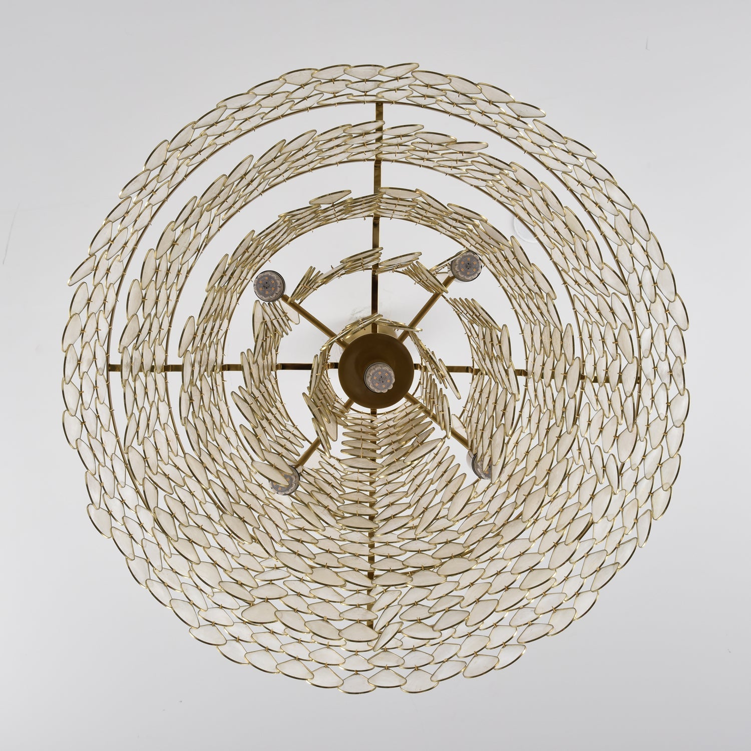 Teardrops Shell Chandelier