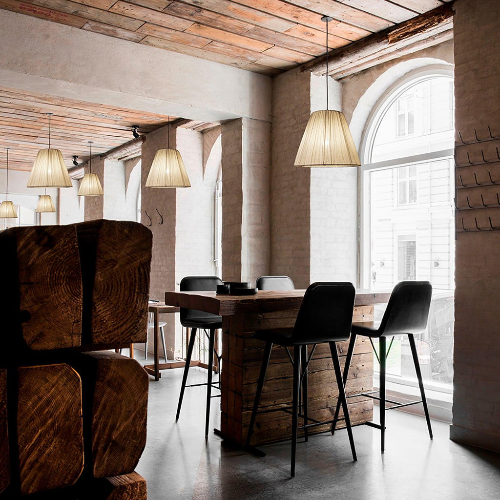 Textile Taper Pendant Lamp