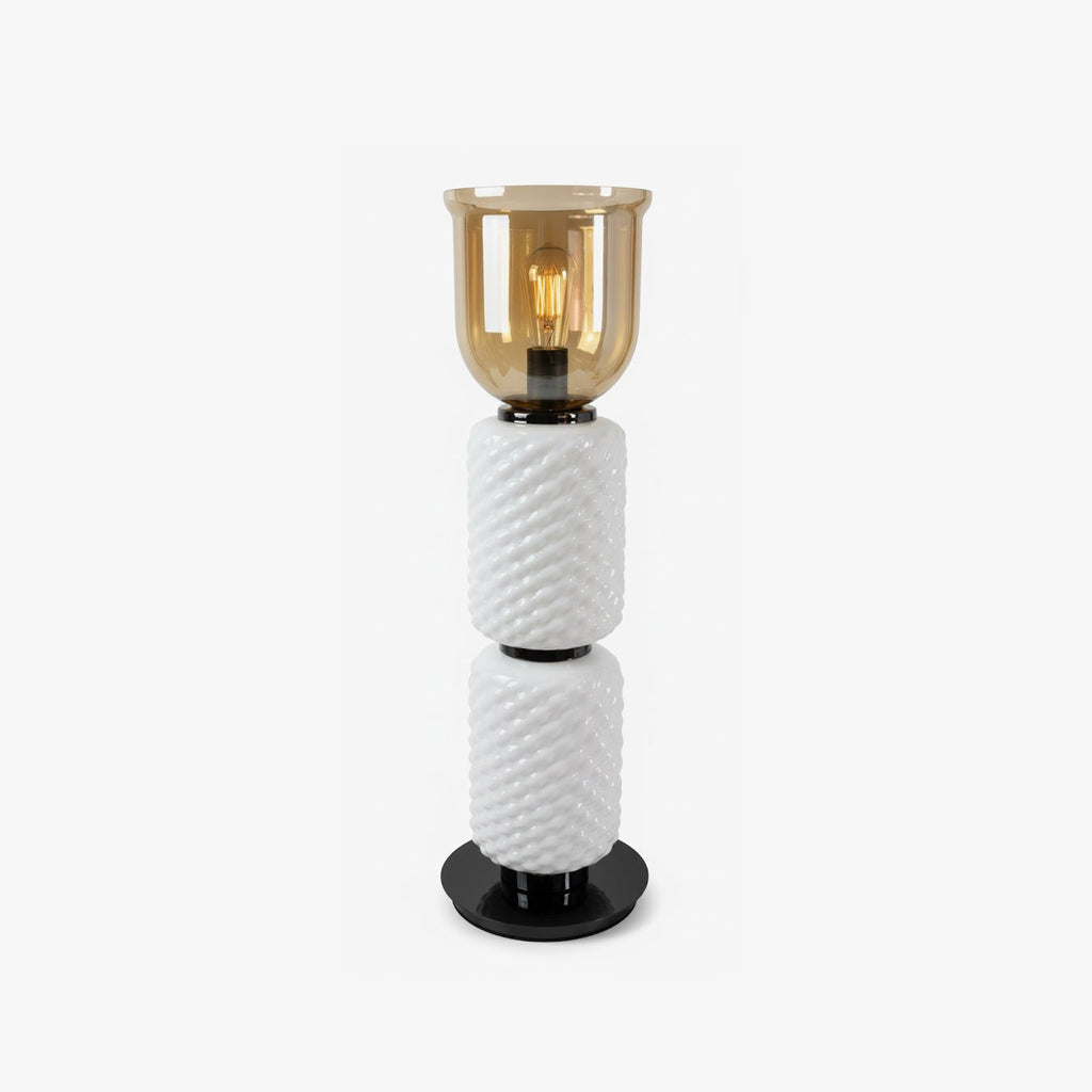 Textured Layered Glass table Light