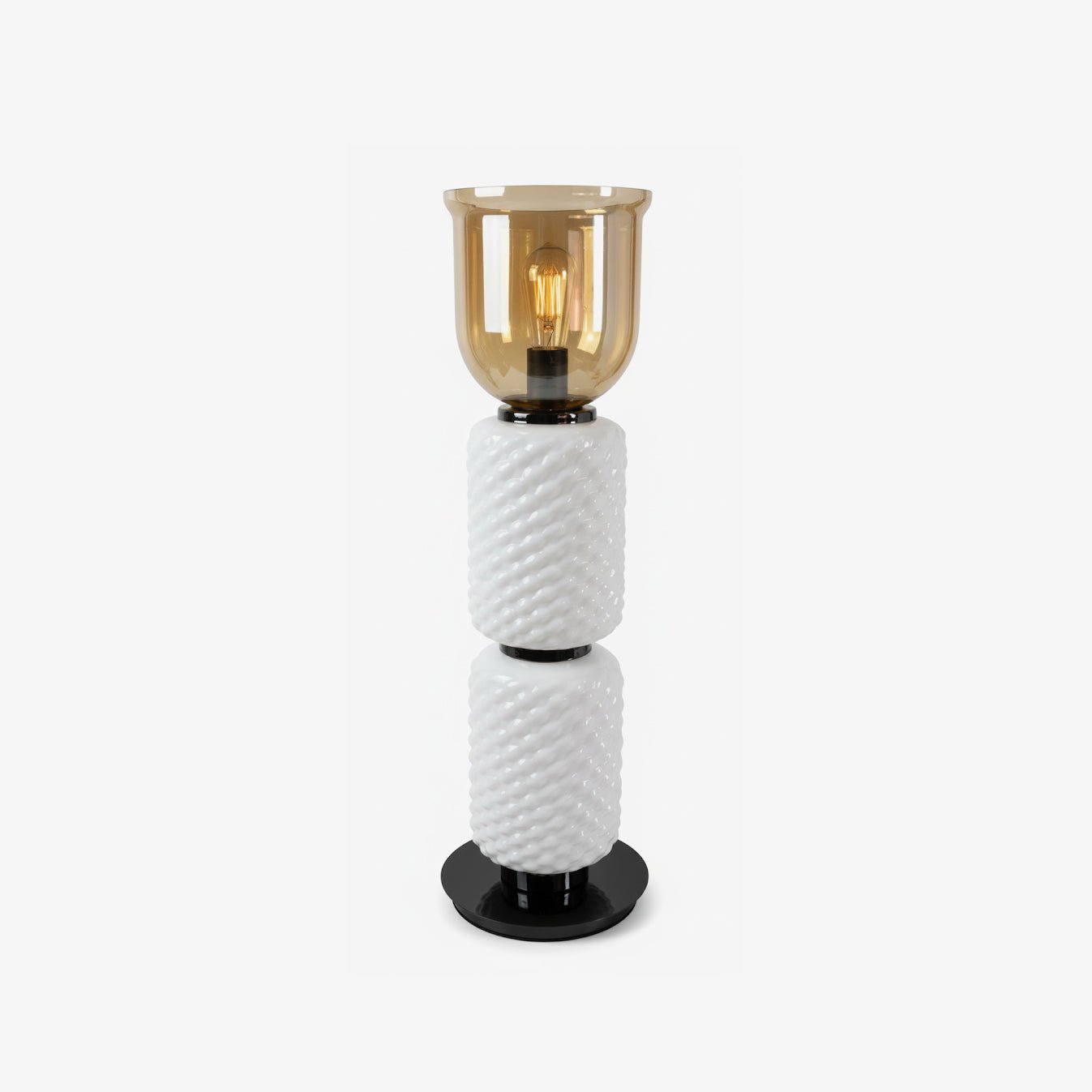 Textured Layered Glass table Light