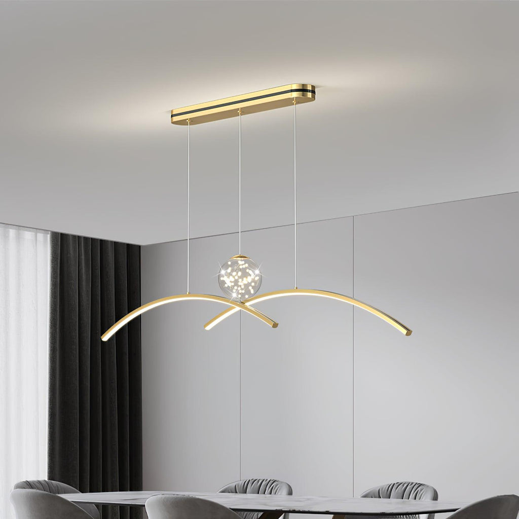 Lampă suspendată liniară Thurston