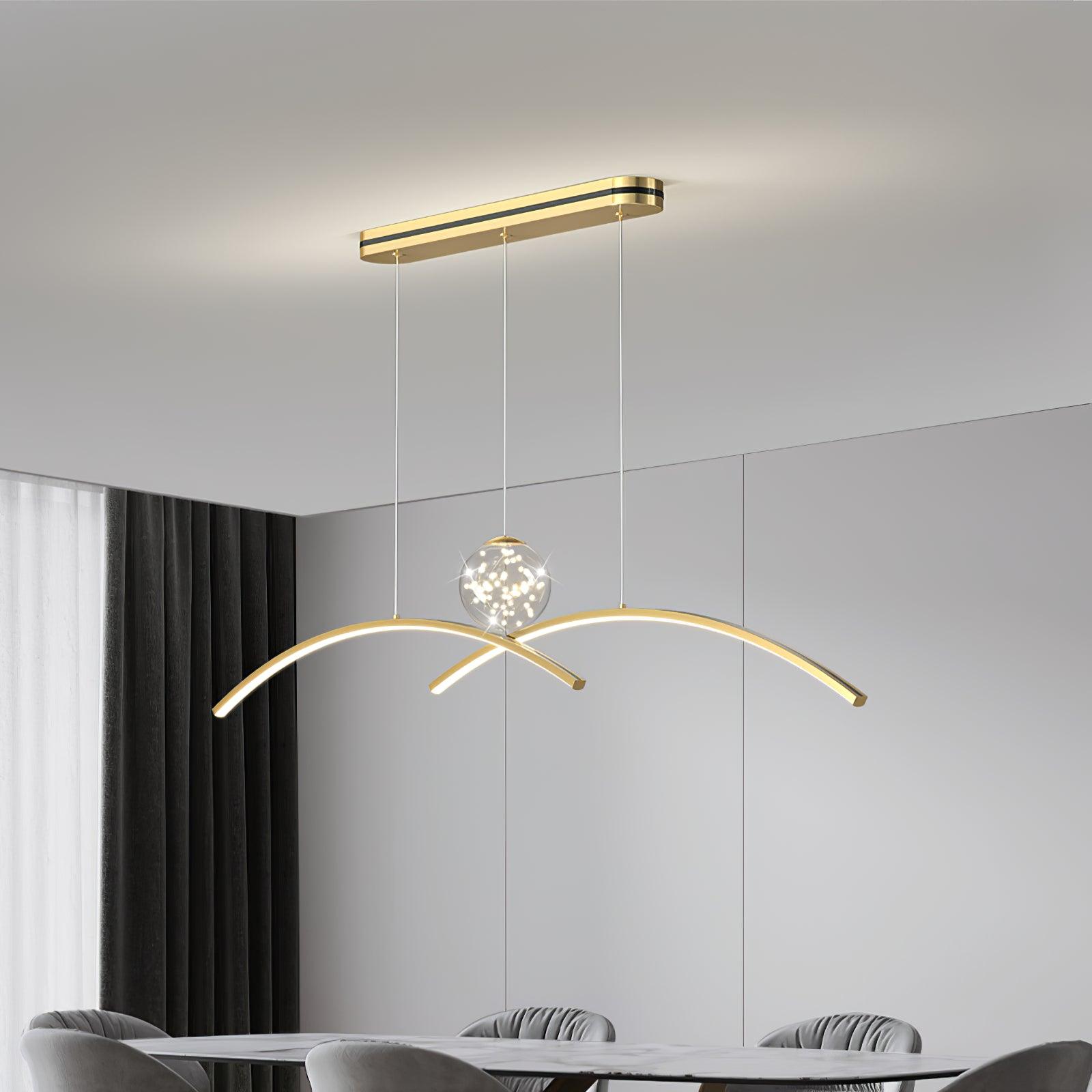 Lampă suspendată liniară Thurston