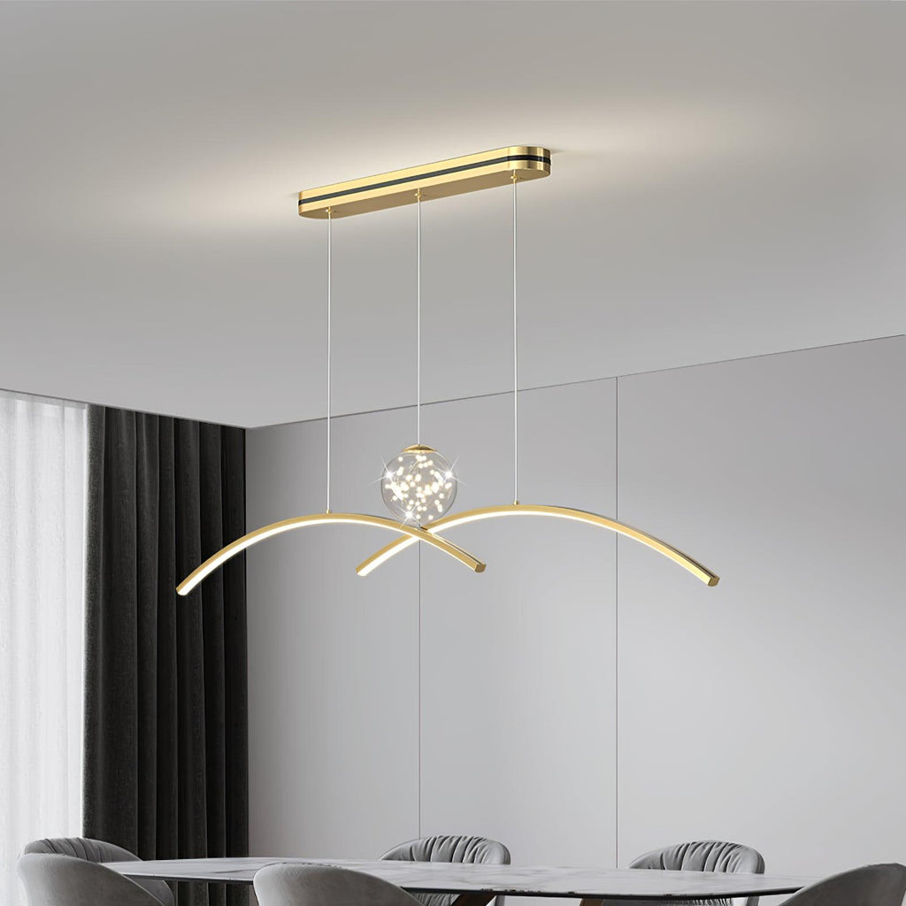 Lampă suspendată liniară Thurston