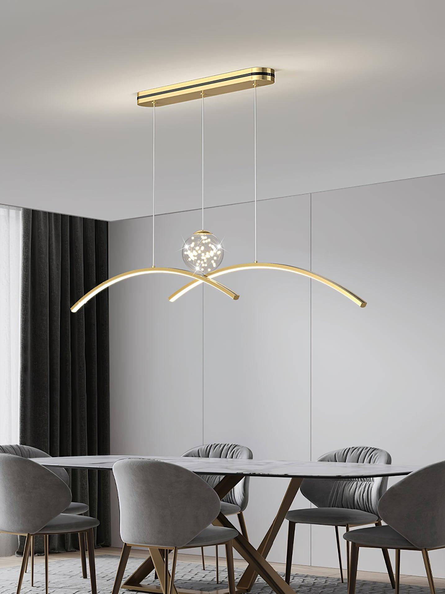 Lampă suspendată liniară Thurston