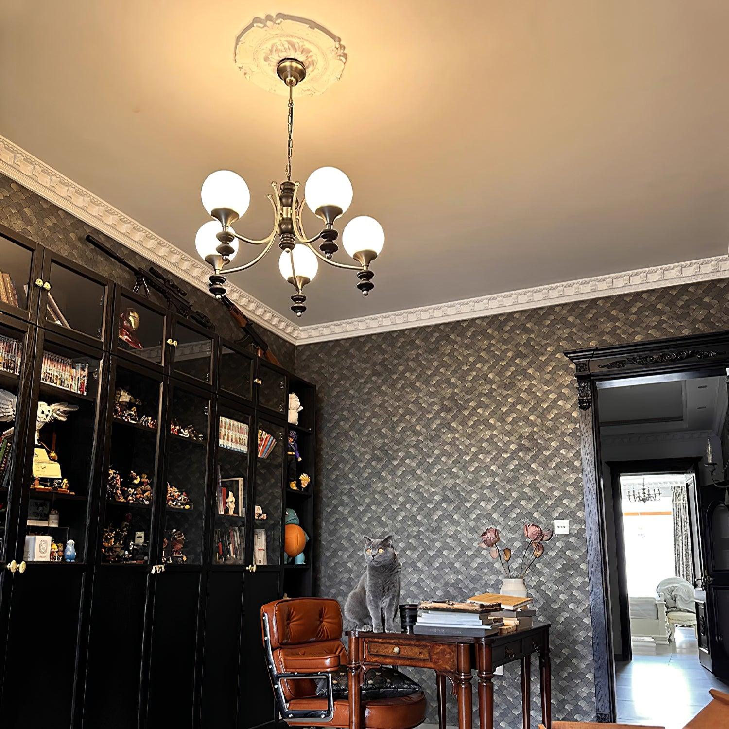 Candelabru din lemn Tina