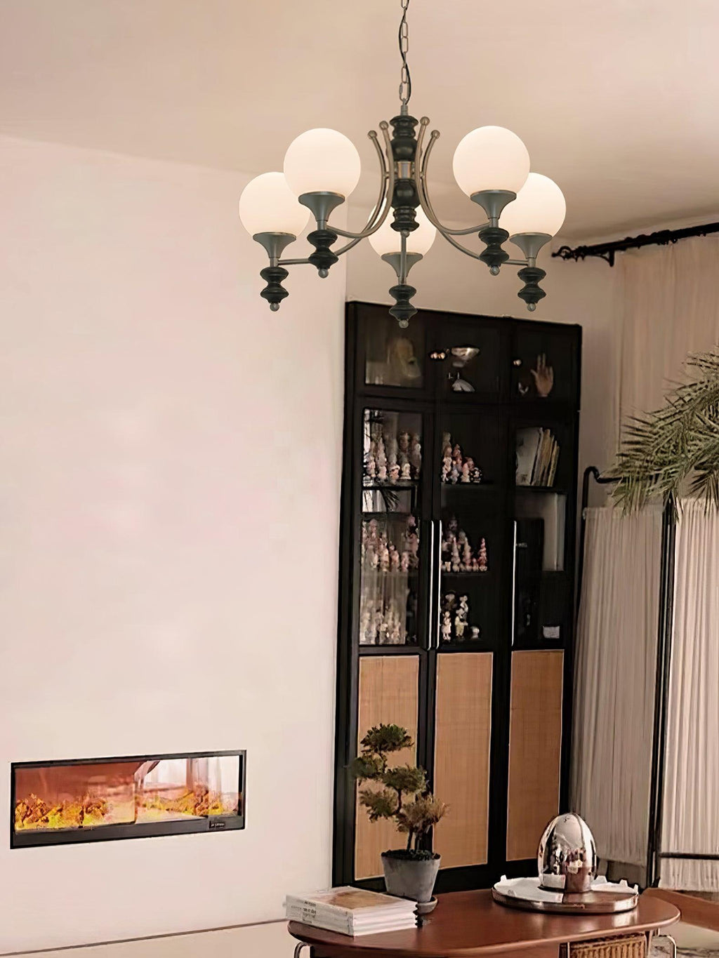 Candelabru din lemn Tina
