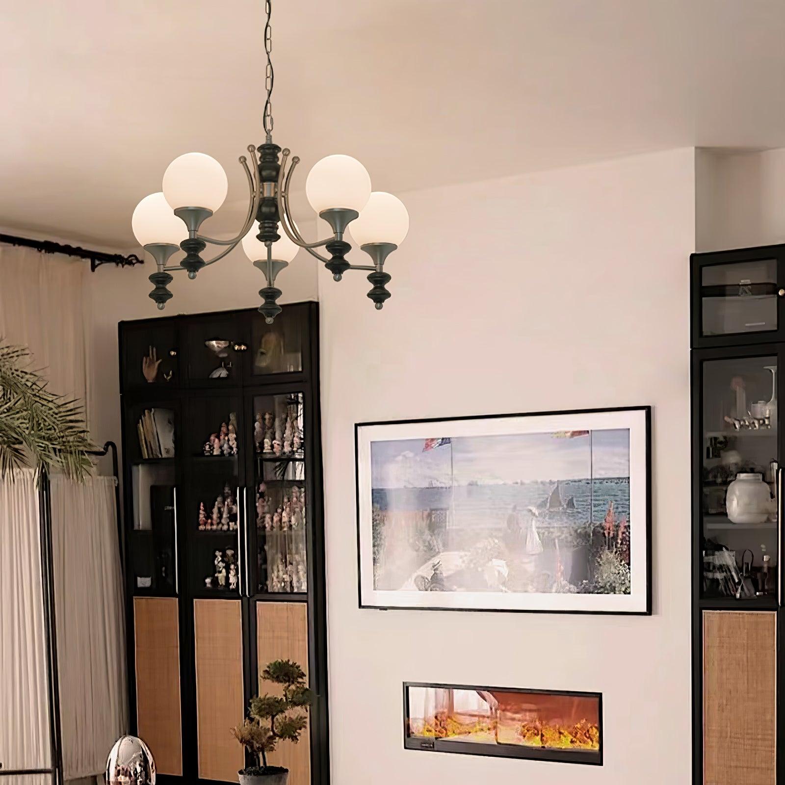 Candelabru din lemn Tina