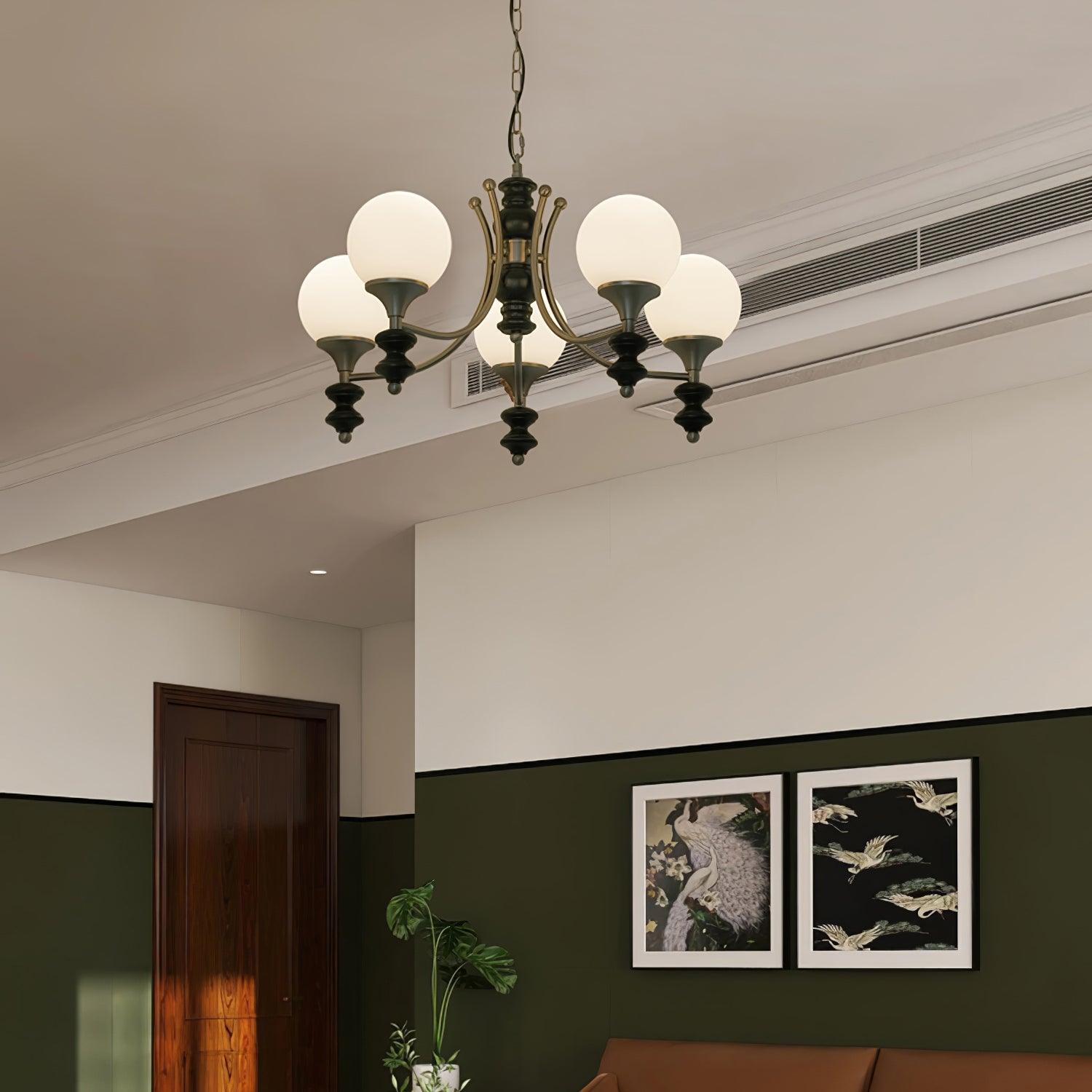 Candelabru din lemn Tina