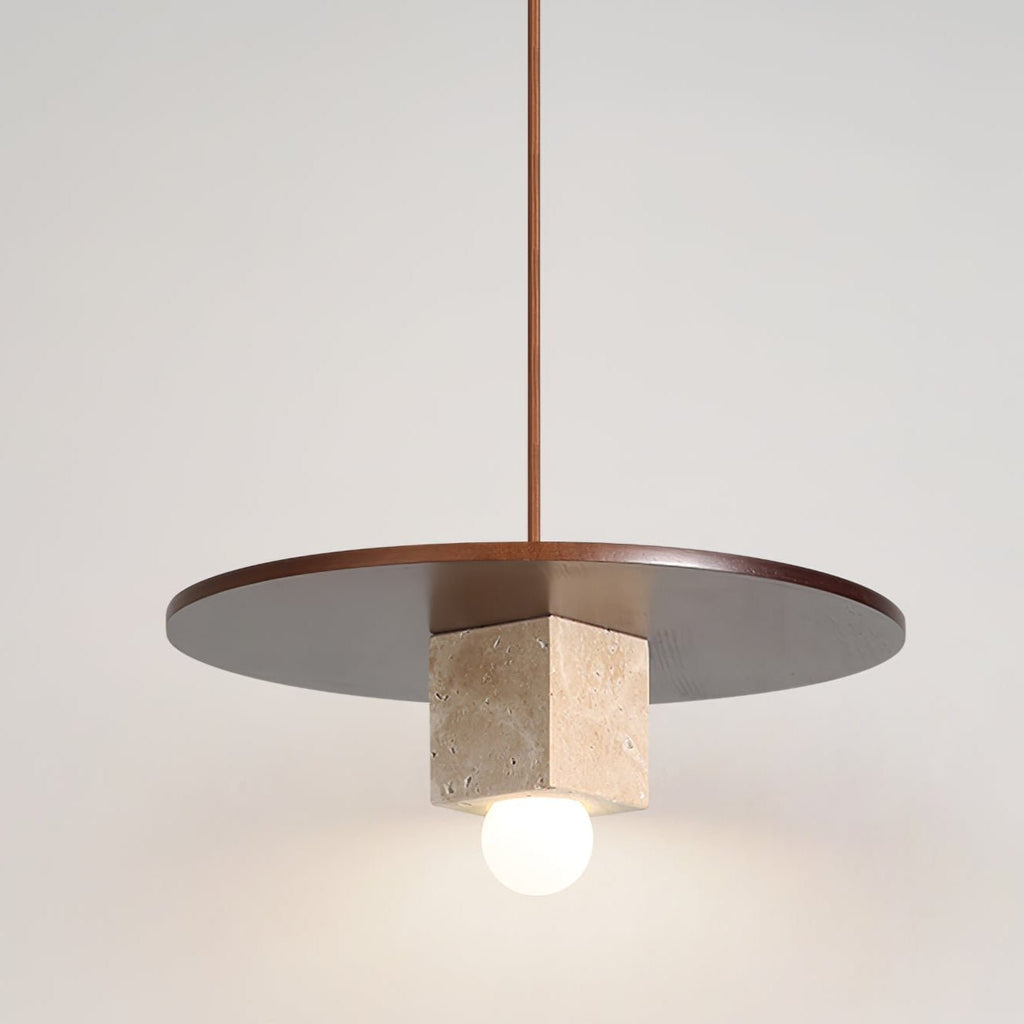 Lampă suspendată Tondo Stone Disc