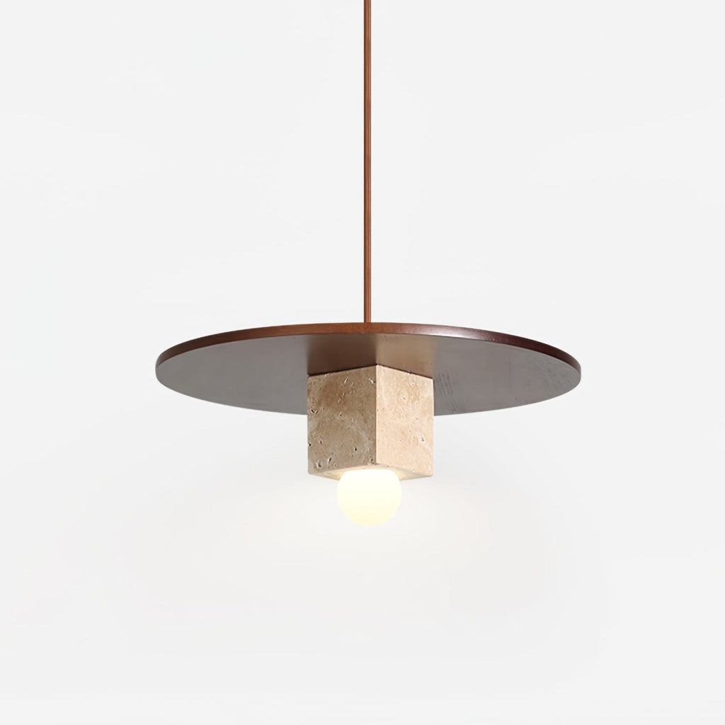 Lampă suspendată Tondo Stone Disc