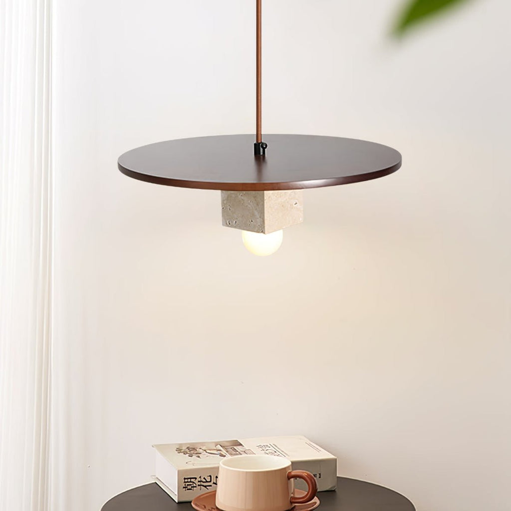 Lampă suspendată Tondo Stone Disc