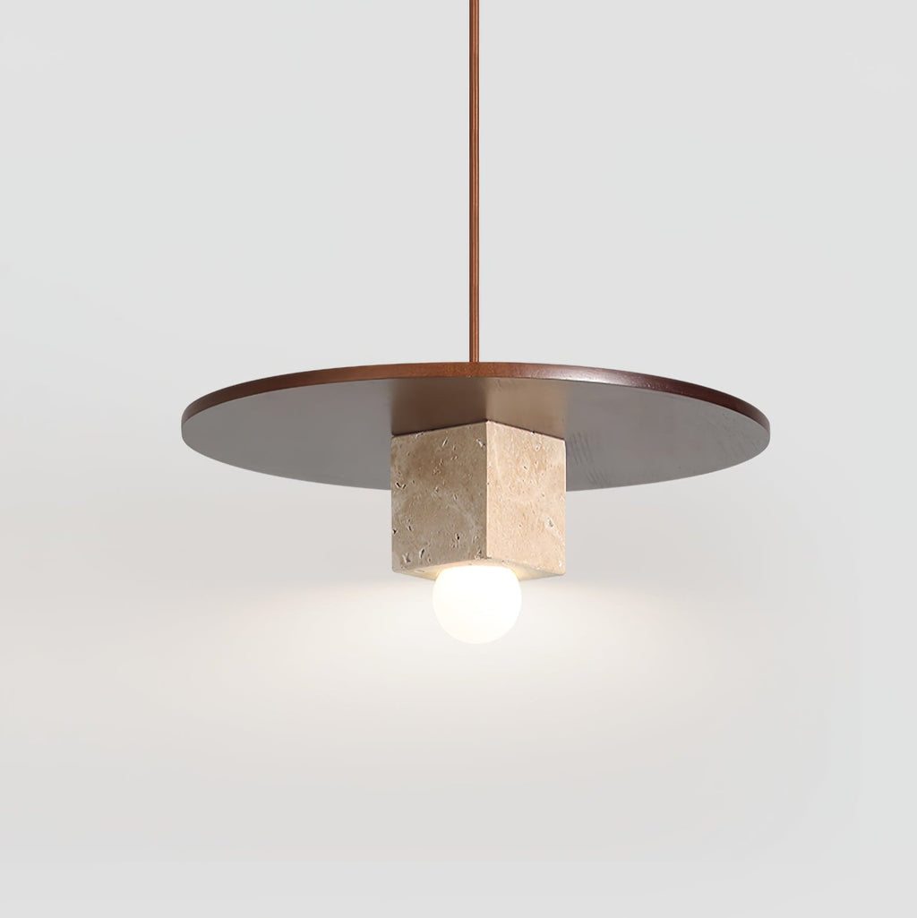 Lampă suspendată Tondo Stone Disc