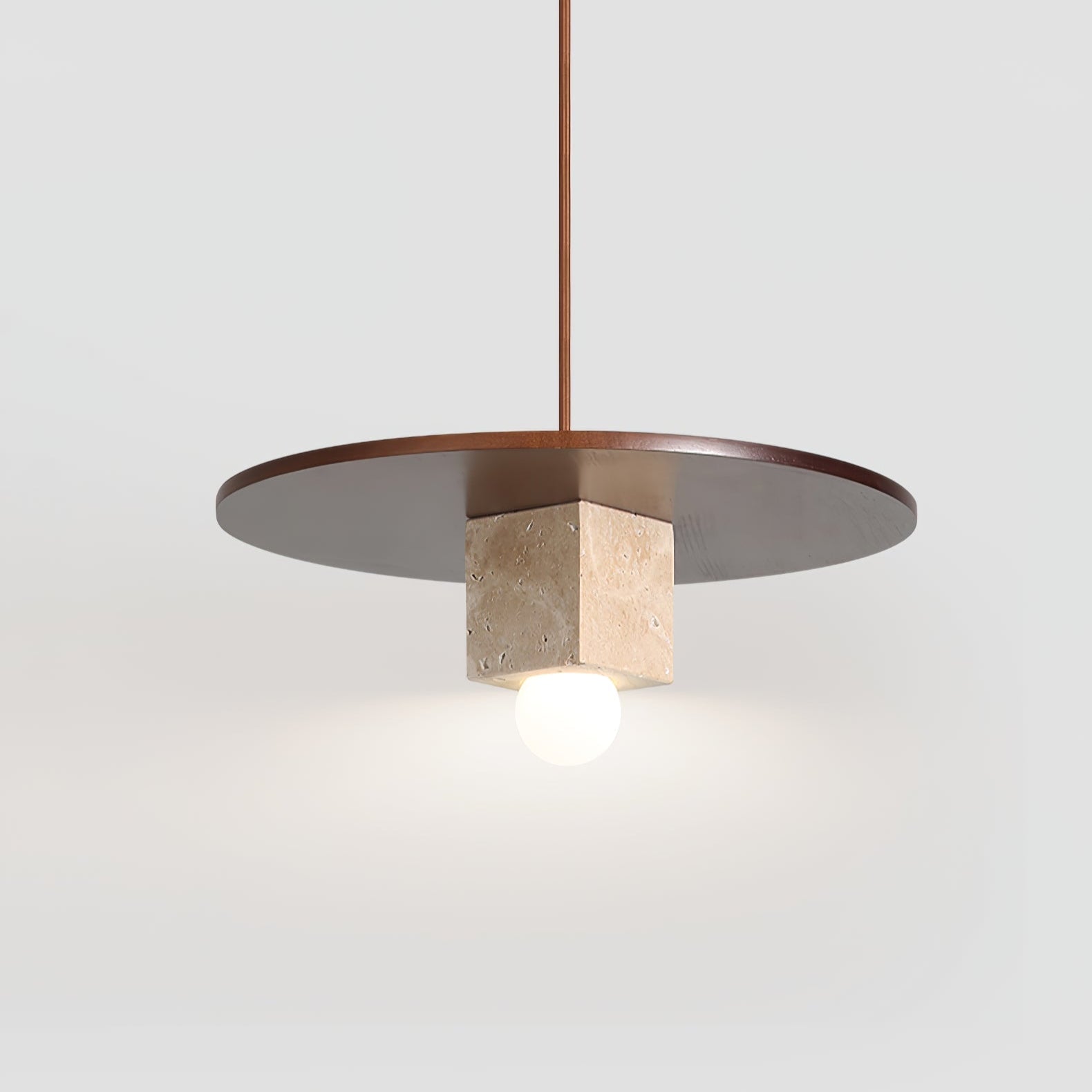 Lampă suspendată Tondo Stone Disc