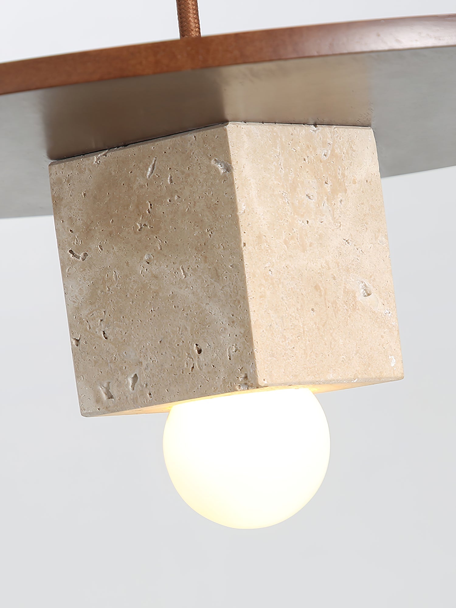 Lampă suspendată Tondo Stone Disc