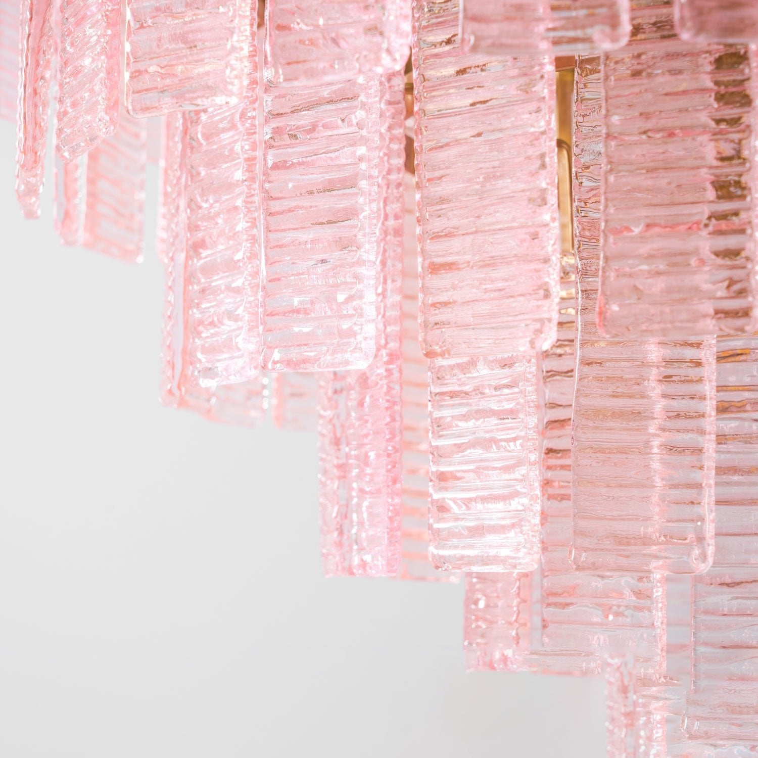 Opalora Pink Murano Chandelier