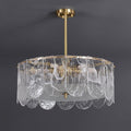 Traditional Classic Metal Glass Chandelier - Vakkerlight