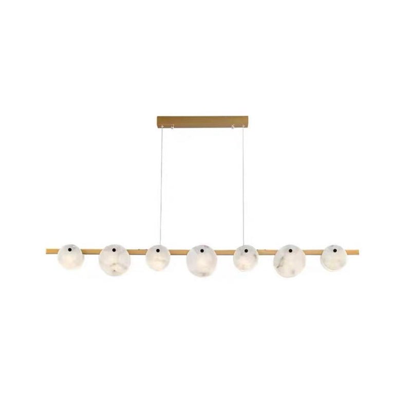 Trinidad Dining Room Alabaster Chandelier - Vakkerlight