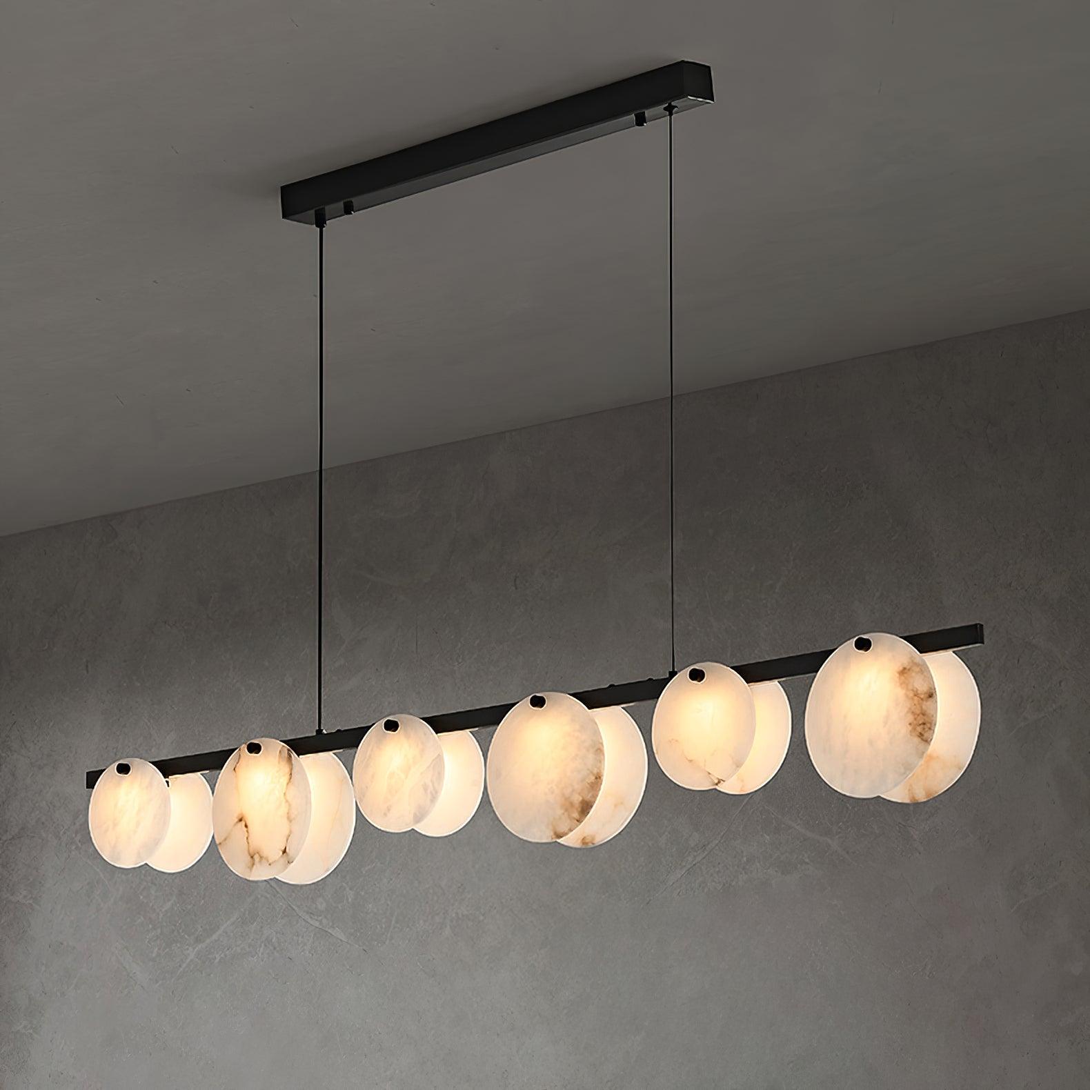 Trinidad Dining Room Alabaster Chandelier