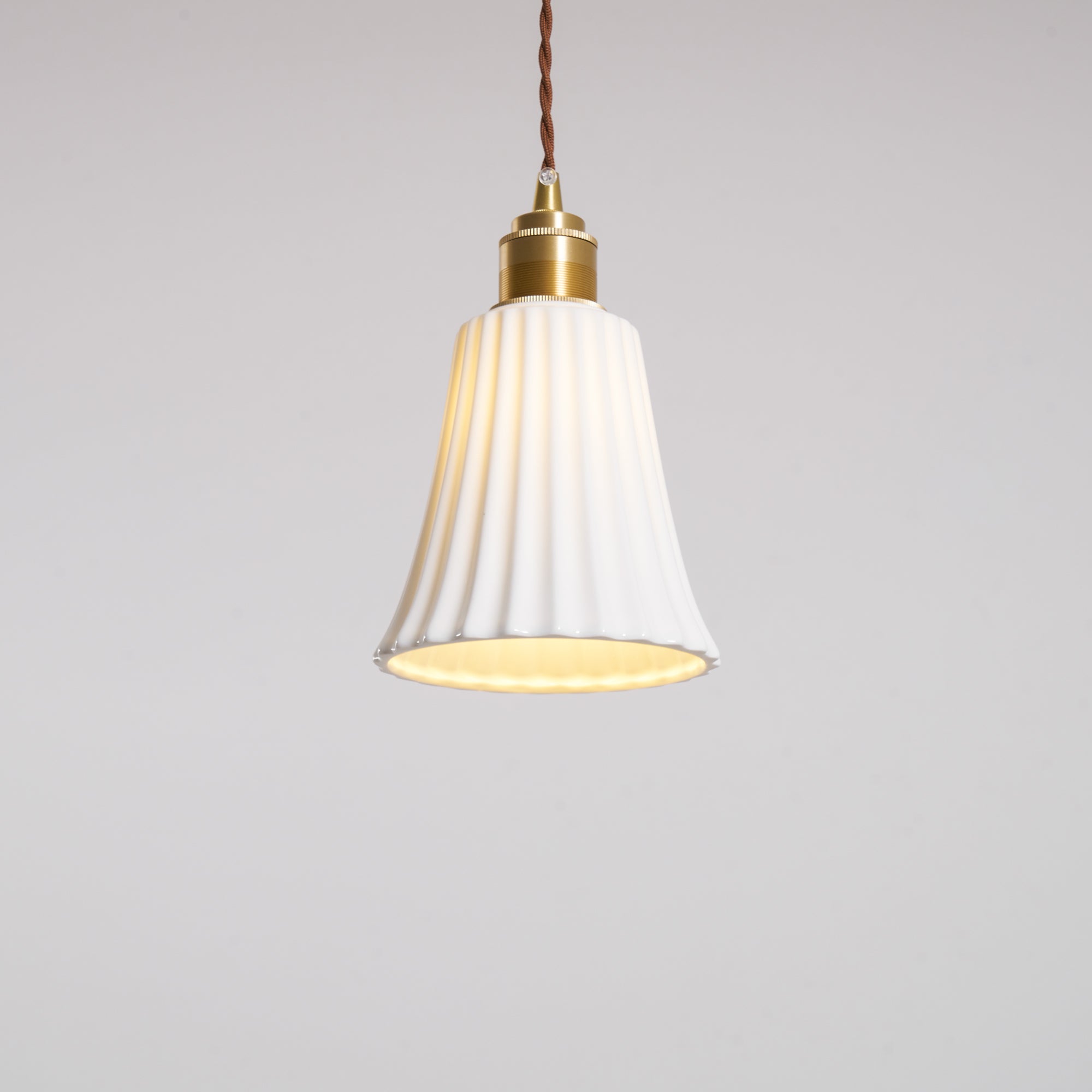 Trumpet Ceramic Pendant Light