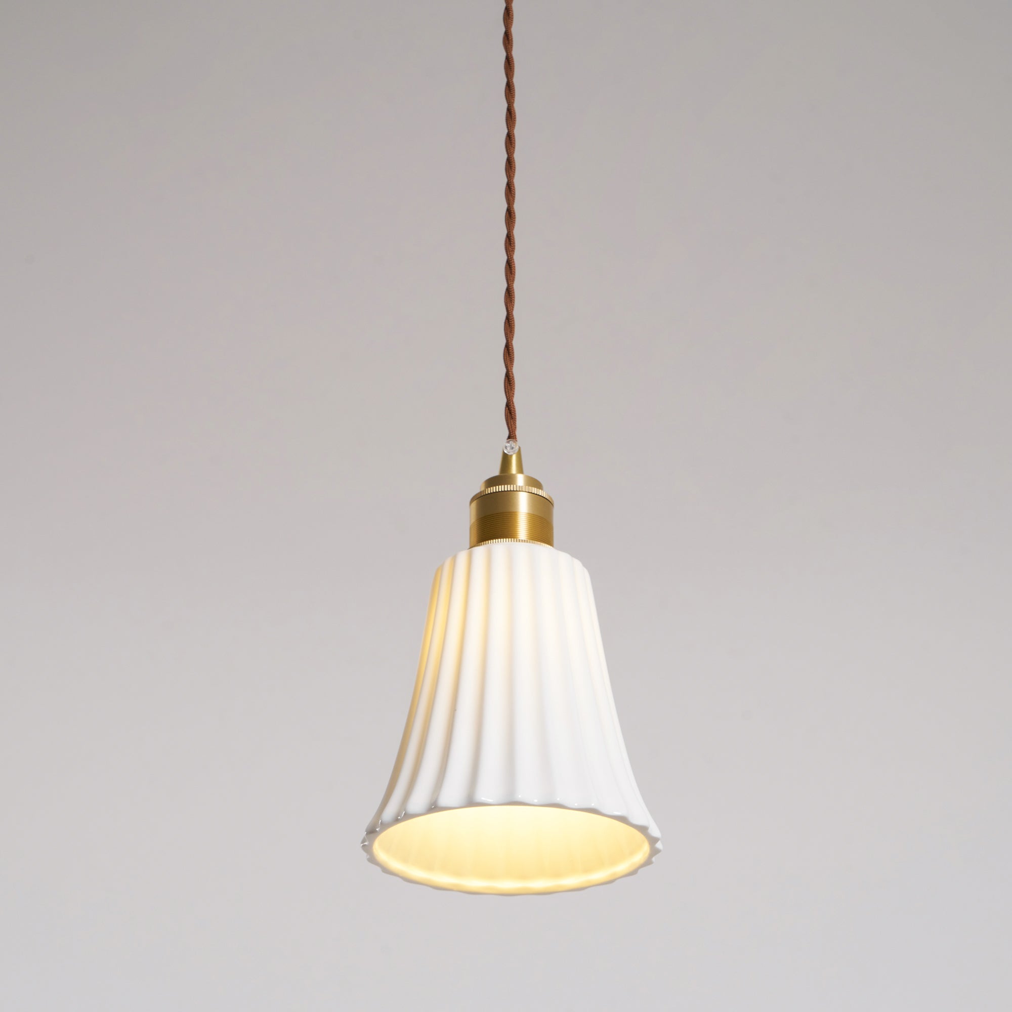 Trumpet Ceramic Pendant Light