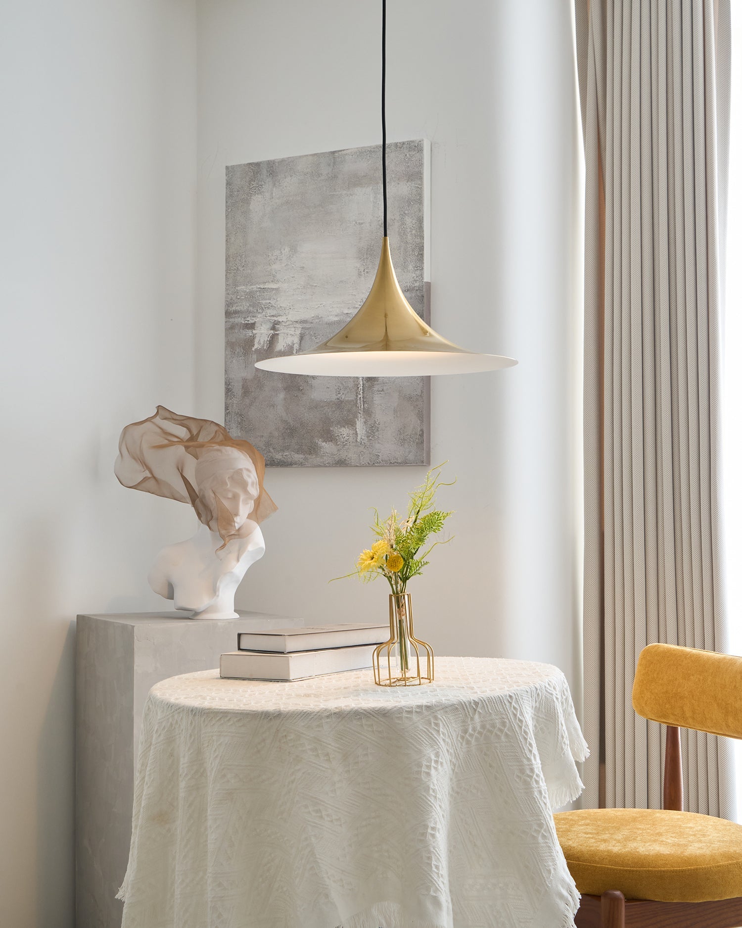 Semi Pendant Light
