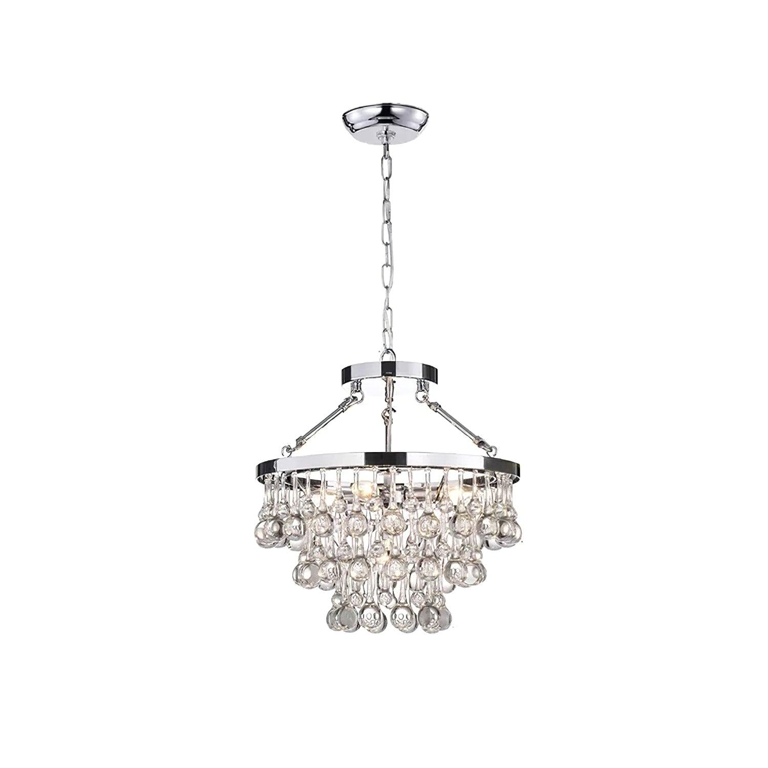 Unique Tiered Crystal Chandelier - Vakkerlight