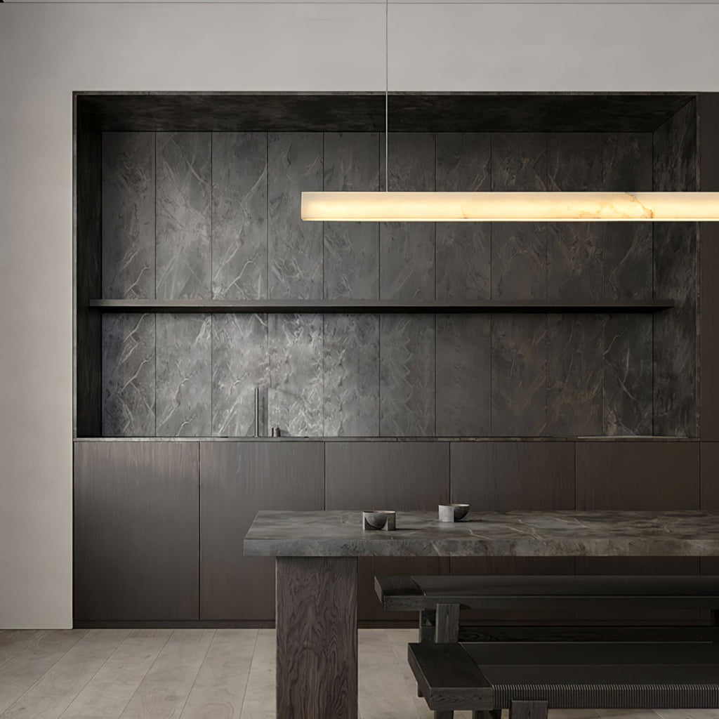 Lampă suspendată Velmore Linea Alabaster