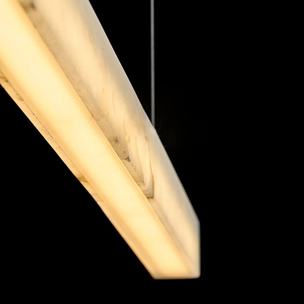 Lampă suspendată Velmore Linea Alabaster