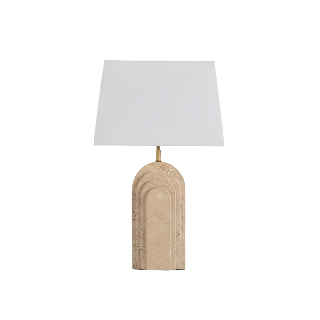 Verdura Travertine Table Lamp - Vakkerlight