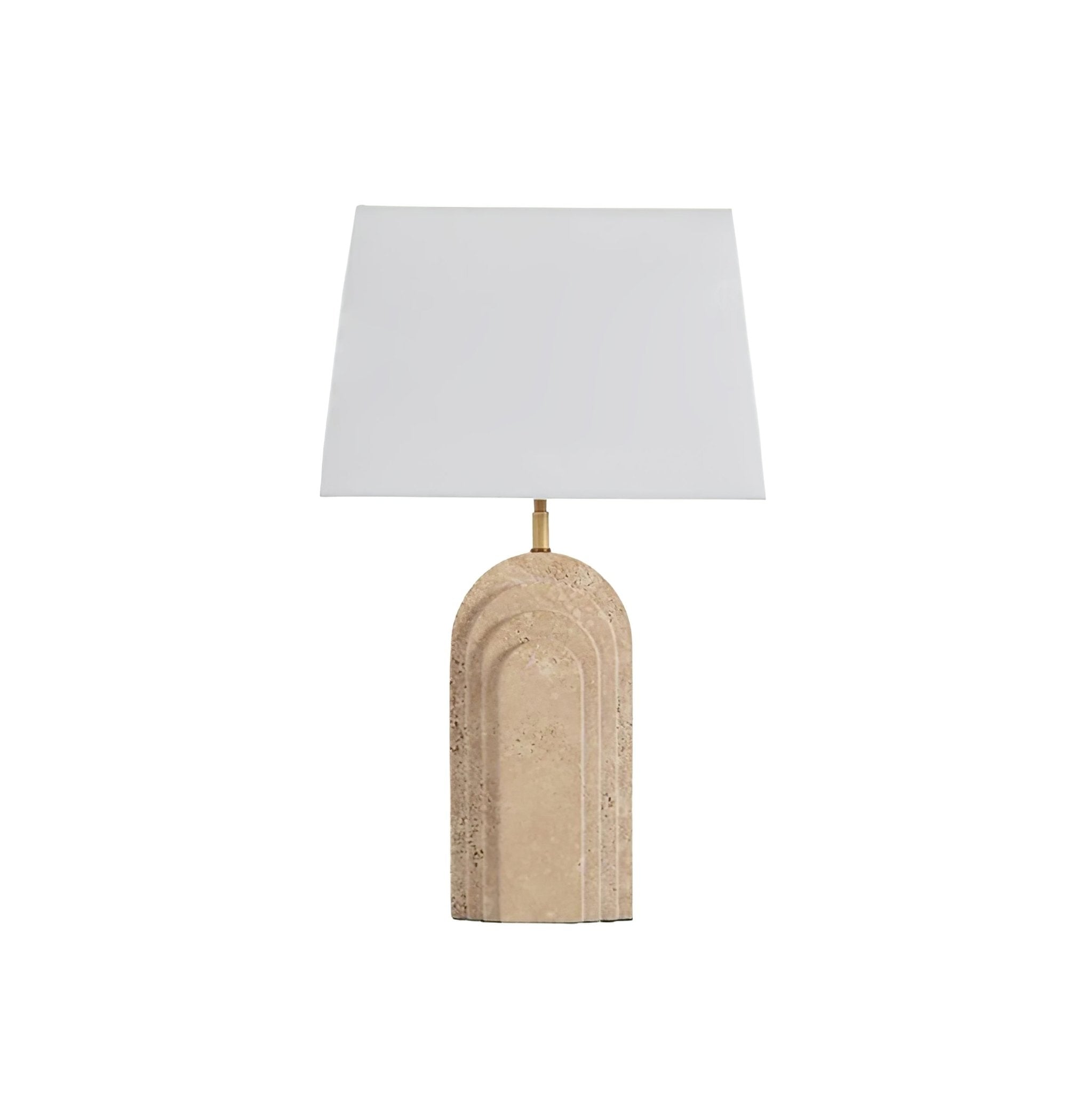 Verdura Travertine Table Lamp - Vakkerlight