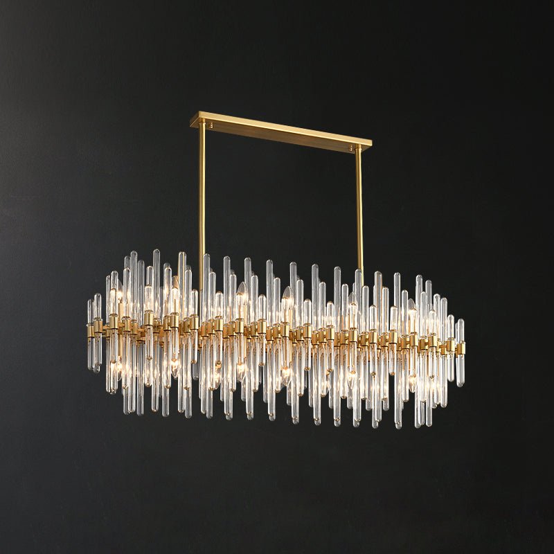 Vintage Antique Brass Chandelier - Vakkerlight