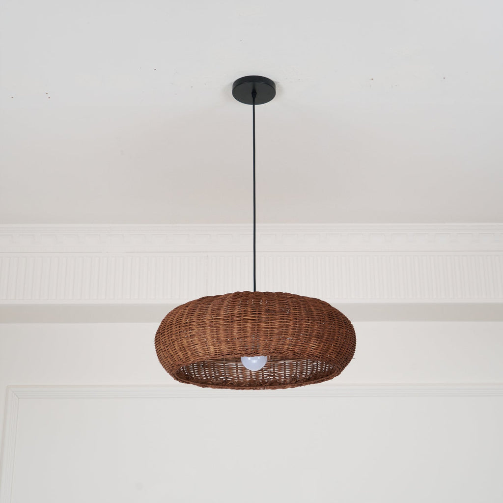 Vintage Rattan Pendant Lamp