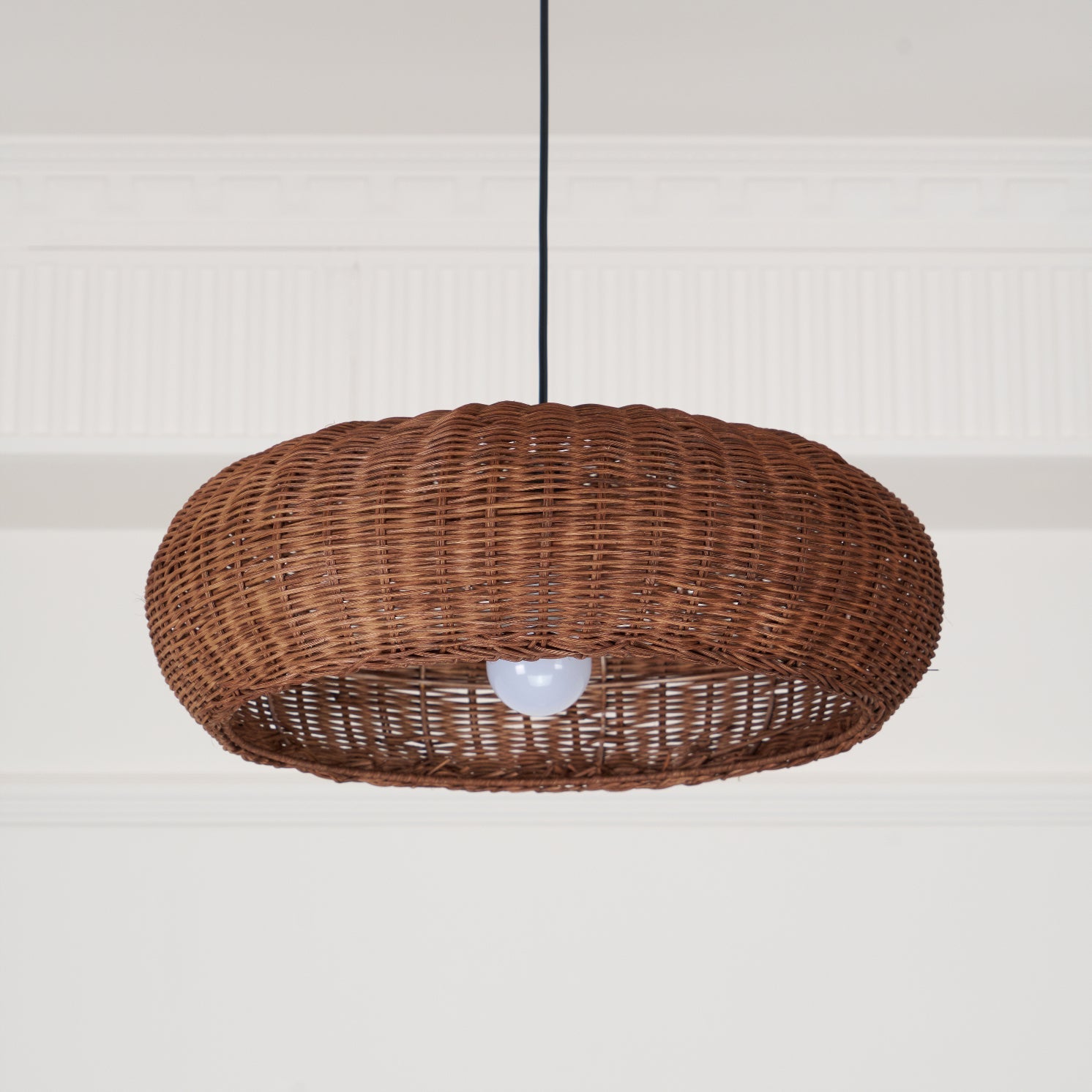 Vintage Rattan Pendant Lamp