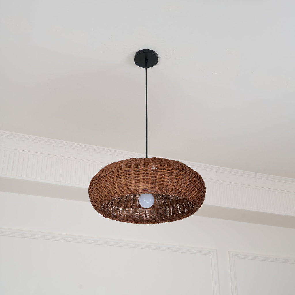 Vintage Rattan Pendant Lamp