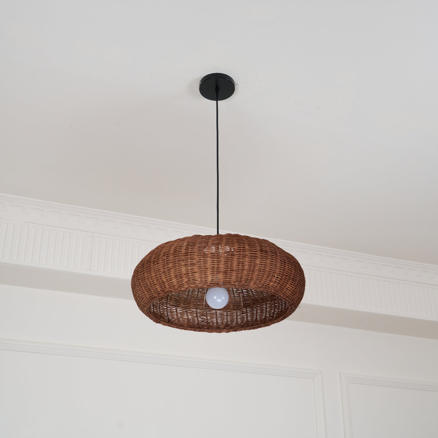 Vintage Rattan Pendant Lamp
