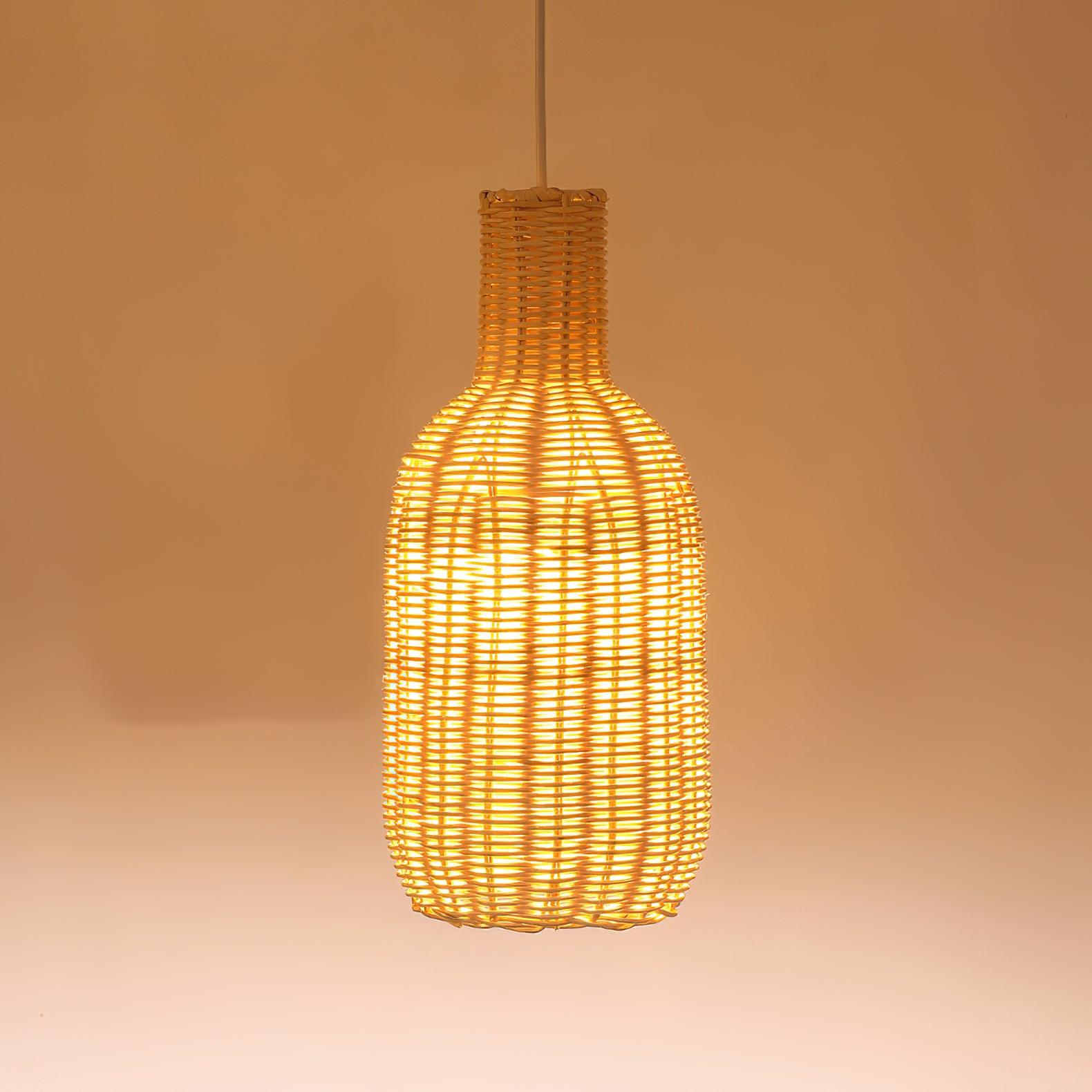 Vintage Rattan Pendant Lamp