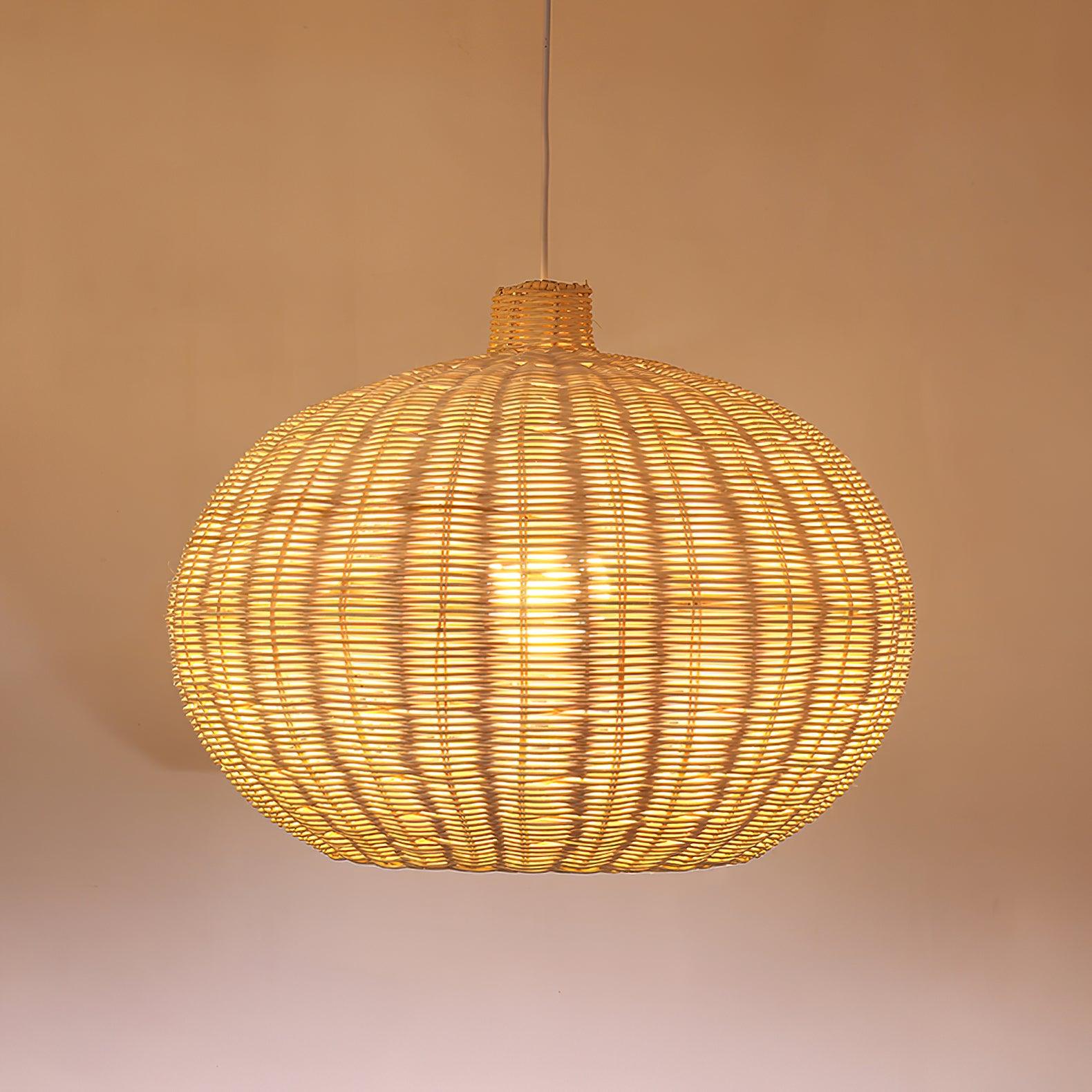 Vintage Rattan Pendant Lamp