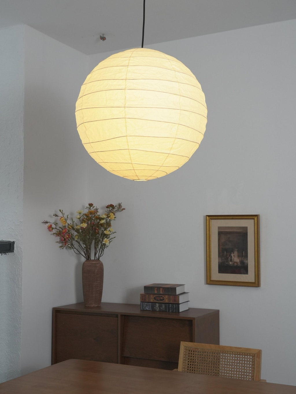 Lampă suspendată cu hârtie Washi Whimsy